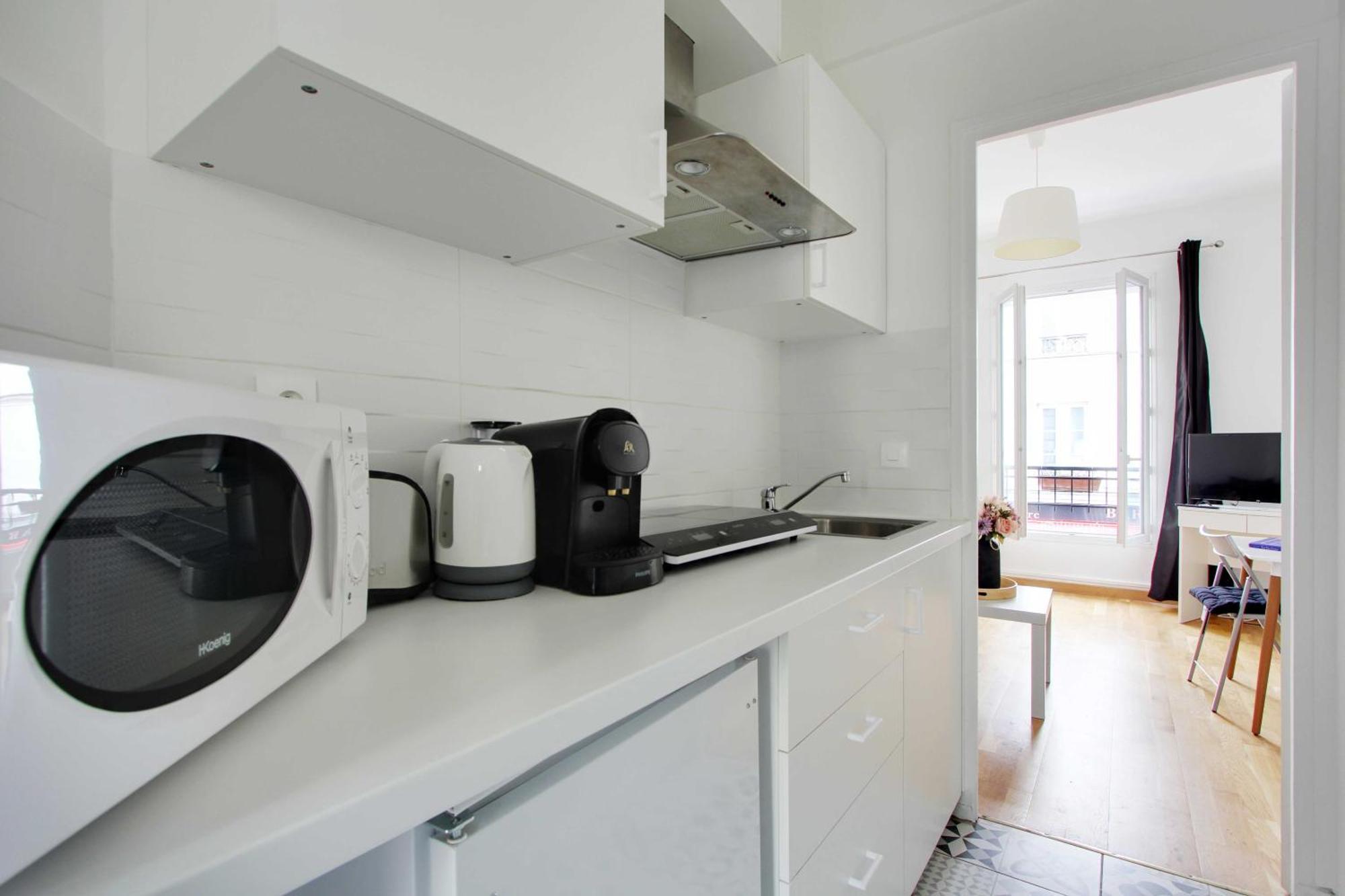 Joli Studio Pour 2 Personnes - Levallois-Perret Kültér fotó