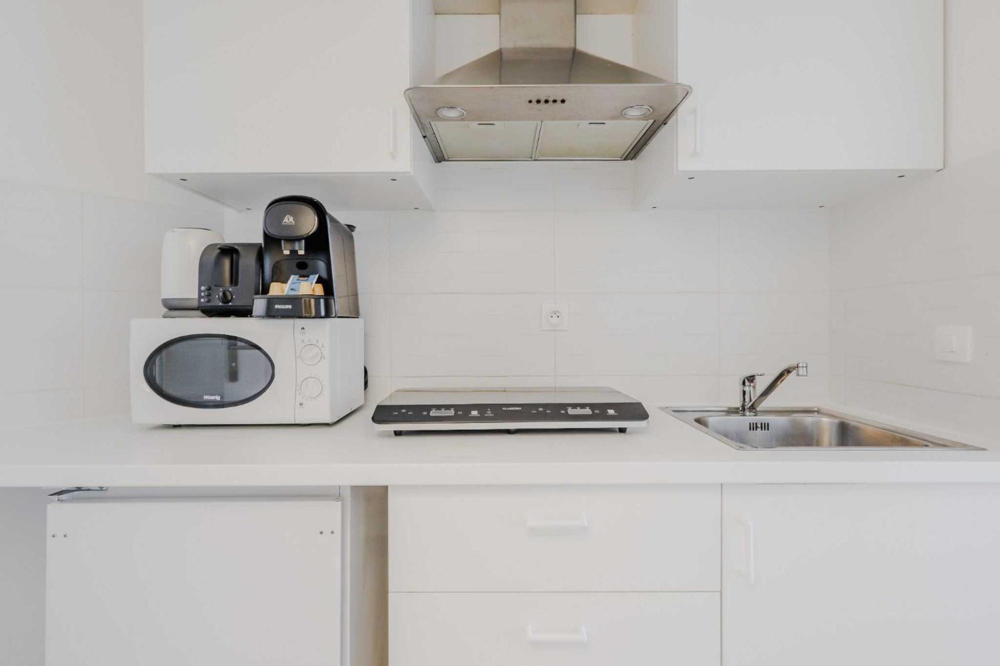 Joli Studio Pour 2 Personnes - Levallois-Perret Kültér fotó